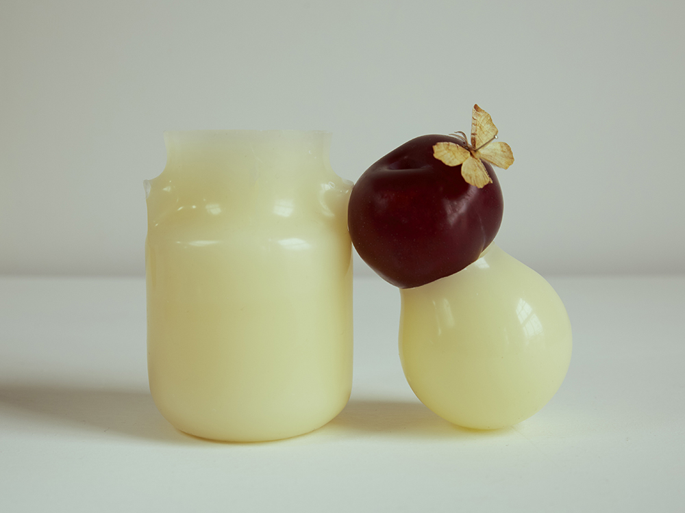 Stilllife photography of Wax and food